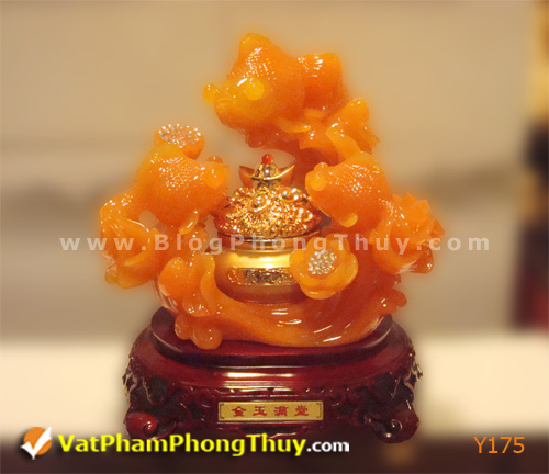 ca phong thuy Y175 Cá Phong Thủy – Vật phẩm tượng trưng của sự may mắn, phú quý, giàu sang với hơn 20 kiểu dáng tuyệt đẹp