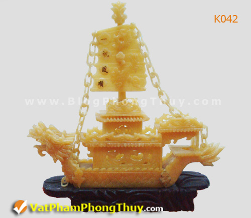 thuyen buom ngoc hoang long K042 Thuyền Buồm Phong Thủy – Vật phẩm tượng trưng sự may mắn cho người làm kinh doanh, với rất nhiều kiểu dáng đẹp