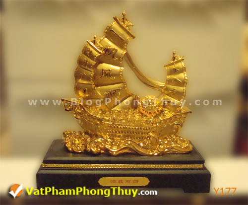 thuyen rong Y177 Thuyền Buồm Phong Thủy – Vật phẩm tượng trưng sự may mắn cho người làm kinh doanh, với rất nhiều kiểu dáng đẹp