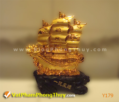thuyen rong Y179 Thuyền Buồm Phong Thủy – Vật phẩm tượng trưng sự may mắn cho người làm kinh doanh, với rất nhiều kiểu dáng đẹp