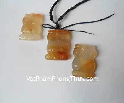 Cú mèo thạch anh trắng FS5018-1