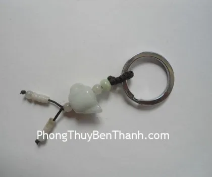 Móc khóa tỳ hưu hắc ngà FS6814