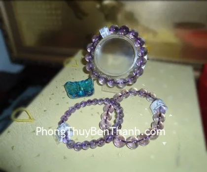 Chuỗi thạch anh Phước Lộc Thọ lớn A+++ (36.2g - 18 bi) S6384-S3-4561