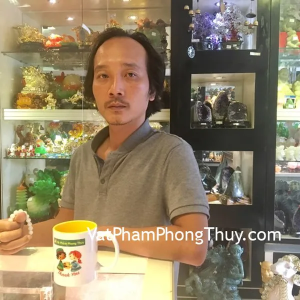 Anh Nghị - khách hàng mua chuỗi đá mặt trăng A+ S6358-S5-3003