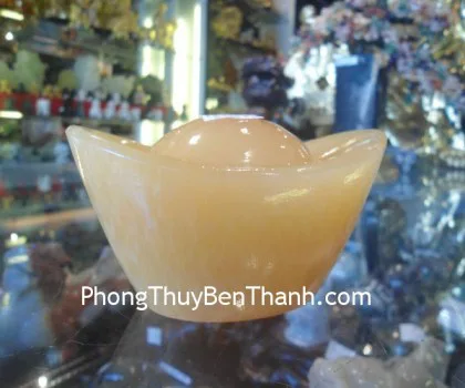 Kim nguyên bảo đá Ngọc Hoàng Long trung DT169