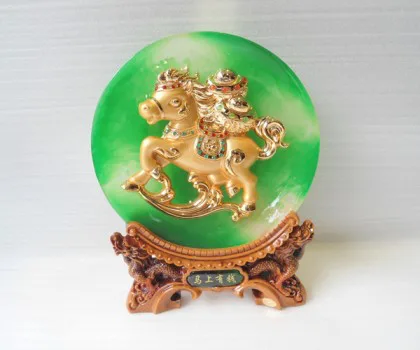 Ngựa vàng trong trăng đỏ (trăng xanh) - mã thượng hữu tiền FH309G