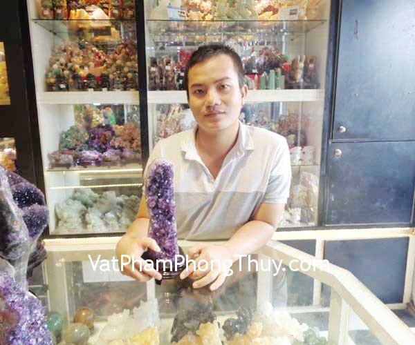 Anh Hưng - khách hàng mua Bông thạch anh tím H089-12012